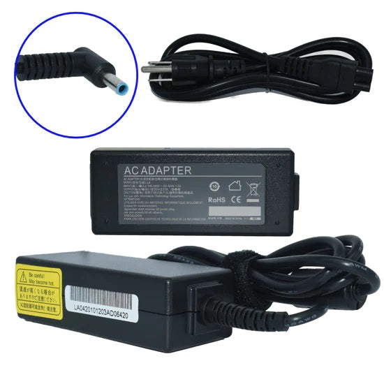 Cargador / Adaptador para Laptop GENERICO AC-HPAZUL45W de 45W 19.5V 2.31A (4.5*3.0) - Cargador / Adaptador para Laptop GENERICO AC-HPAZUL45W de 45W 19.5V 2.31A (4.5*3.0) -